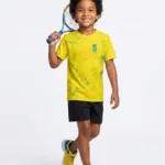 UYP Rush New Kids Sports T-Shirt – Perform Jersey - YELLOW