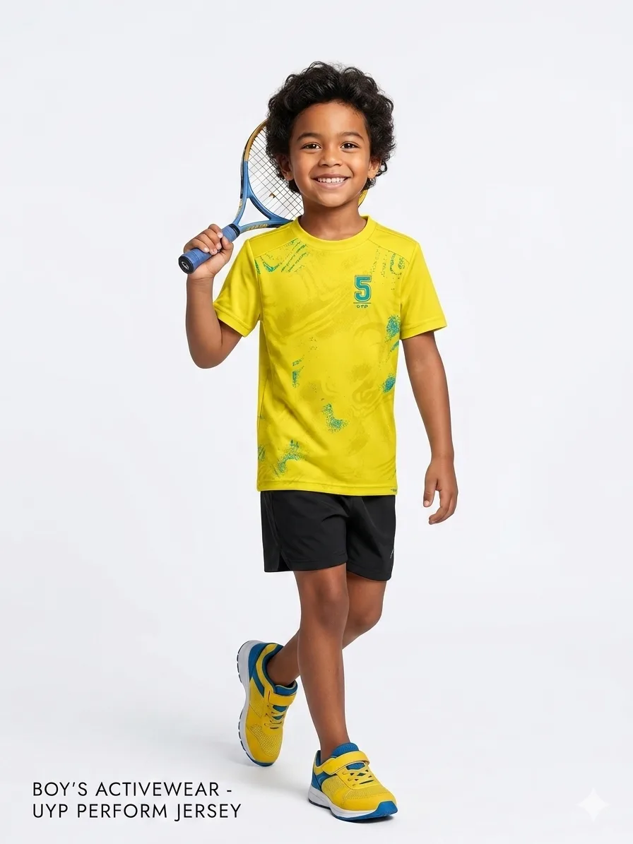 UYP Rush New Kids Sports T-Shirt – Perform Jersey 1 RUSH UYP kids sports t-shirt