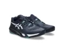 Asics GEL-Resolution X Men's Tennis Shoes White Dark Aubergine – Lateral View